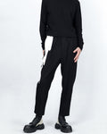 PAINT DRIP WOOL PANTS