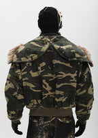 OFF/SC CAMO BOMBER JACKET