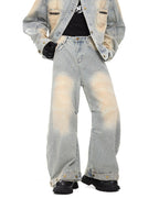 DECON VINTAGE WIDE JEANS