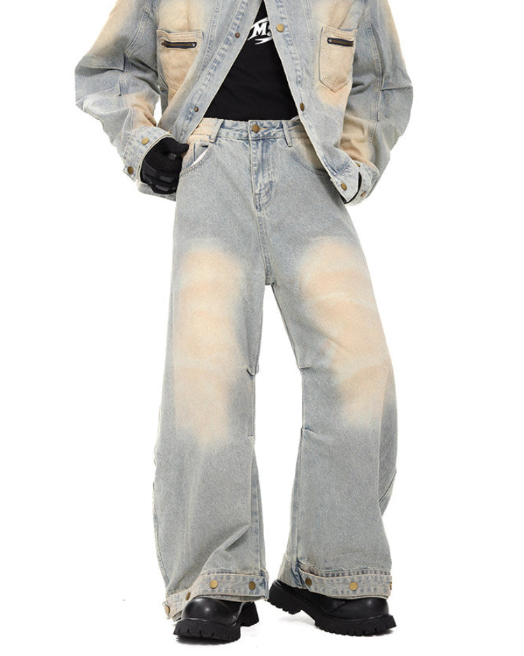 DECON VINTAGE WIDE JEANS
