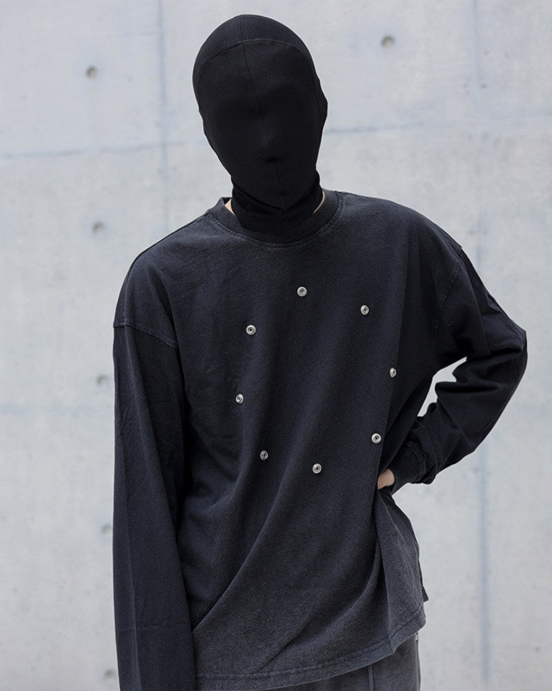 WASHED GRADIENT DARK LONGSLEEVE TEE