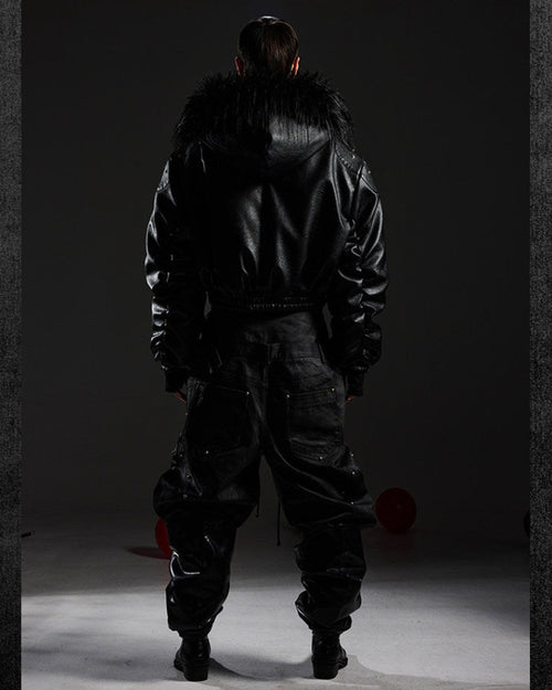 PANTALÓN DE CUERO PARA MOTOCICLISTA SSIN7 KNIGHT