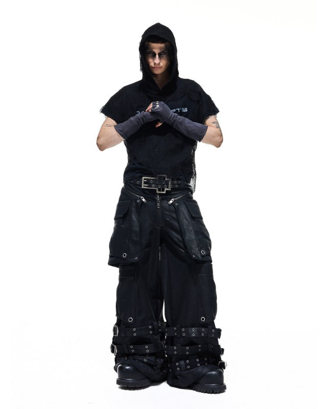 PANTALÓN DE CUERO PARA MOTOCICLISTA SSIN7 KNIGHT