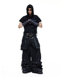 WAXED DETACHABLE SKIRT BONDAGE CARGO