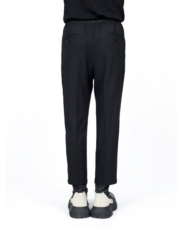 PAINT DRIP WOOL PANTS