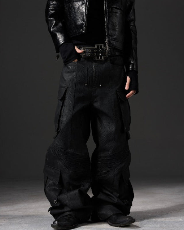 PANTALÓN DE CUERO PARA MOTOCICLISTA SSIN7 KNIGHT
