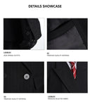 XCULTURE LUXURY STRIPED TAILORED BLAZER