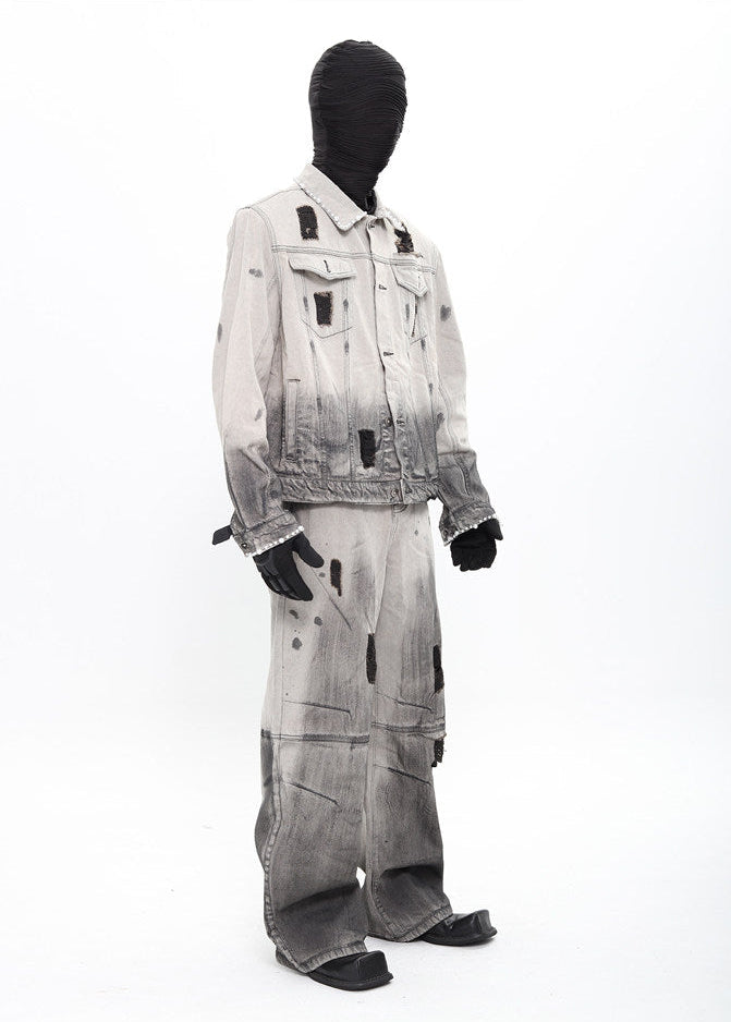 XCULTURE FADE DENIM JACKET