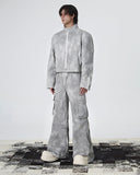 INK DYED WIDE PANTS