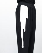 PAINT DRIP WOOL PANTS