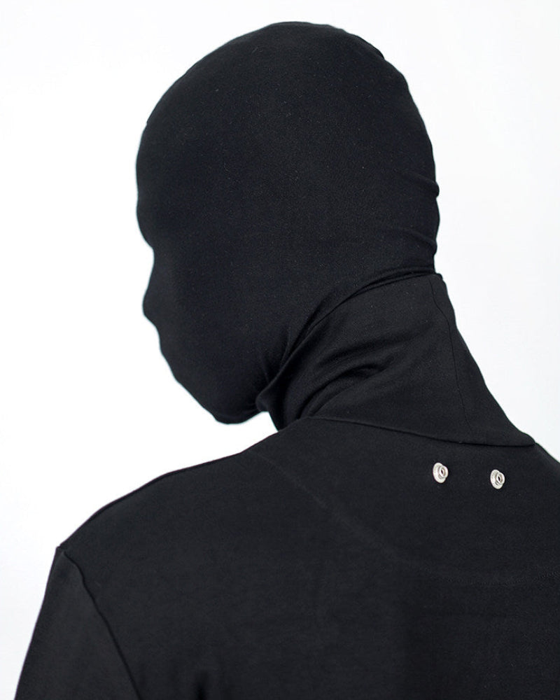 HIGH NECK THUMB HOLE DARK BASE LAYER