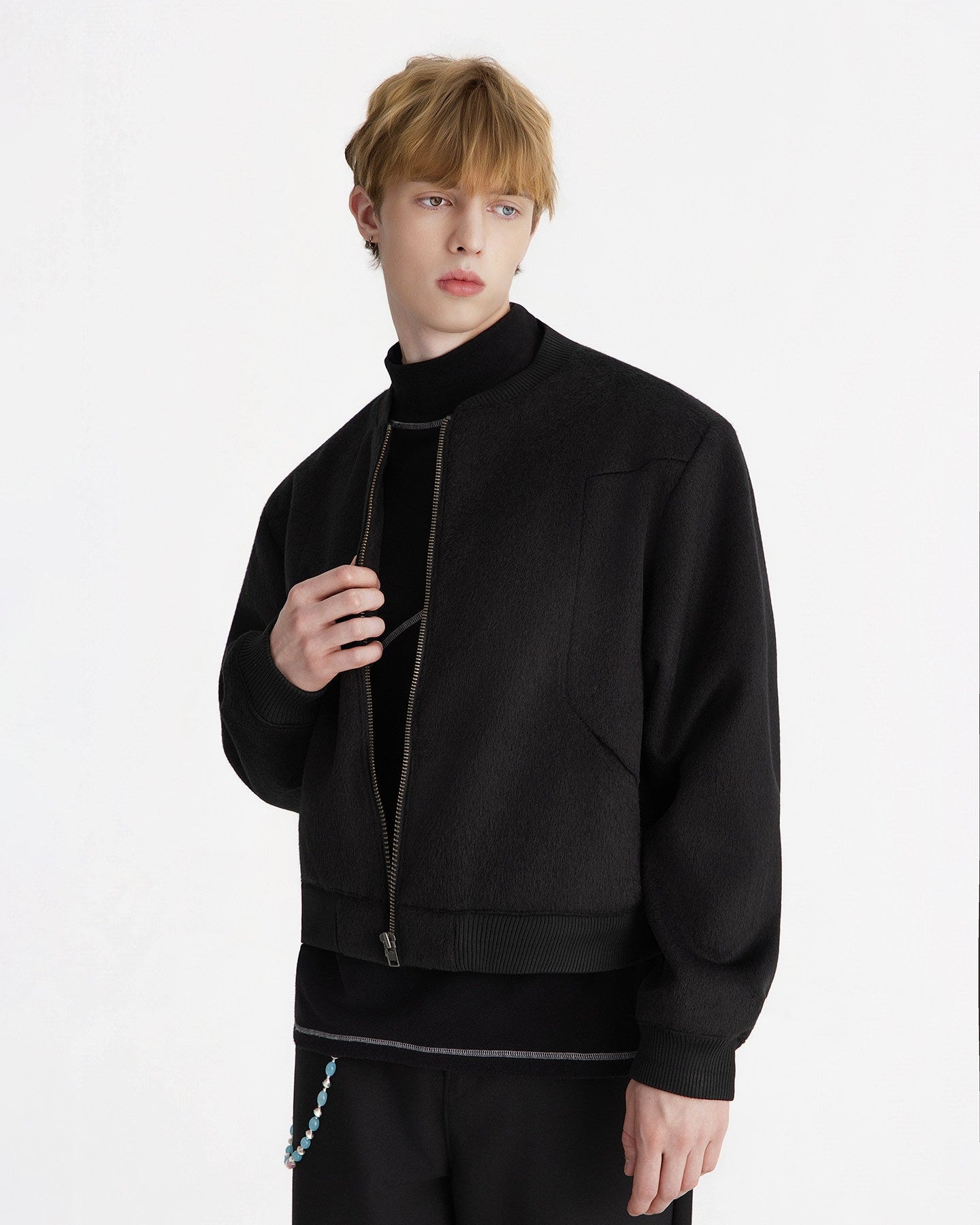 XEQUATION WOOL BOMBER JACKET
