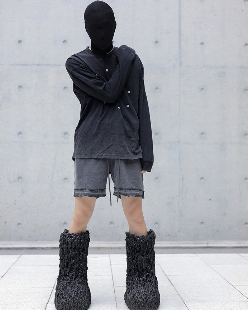 WASHED GRADIENT DARK LONGSLEEVE TEE