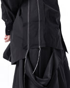 ASYMMETRIC DECONSTRUCTED SHIRT