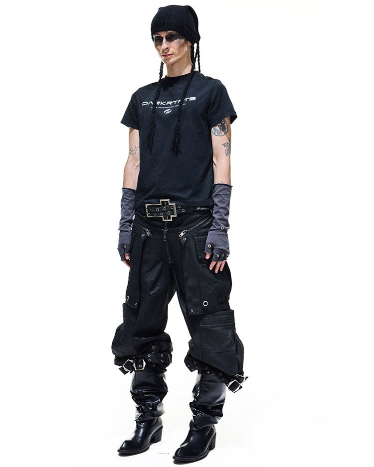 ARKRTPS LOGO FITTED CROP T-SHIRT