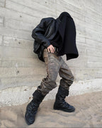 BOTAS MARTIN DE MOTOCICLISTA DESTRUIDAS MODELO WASTELAND