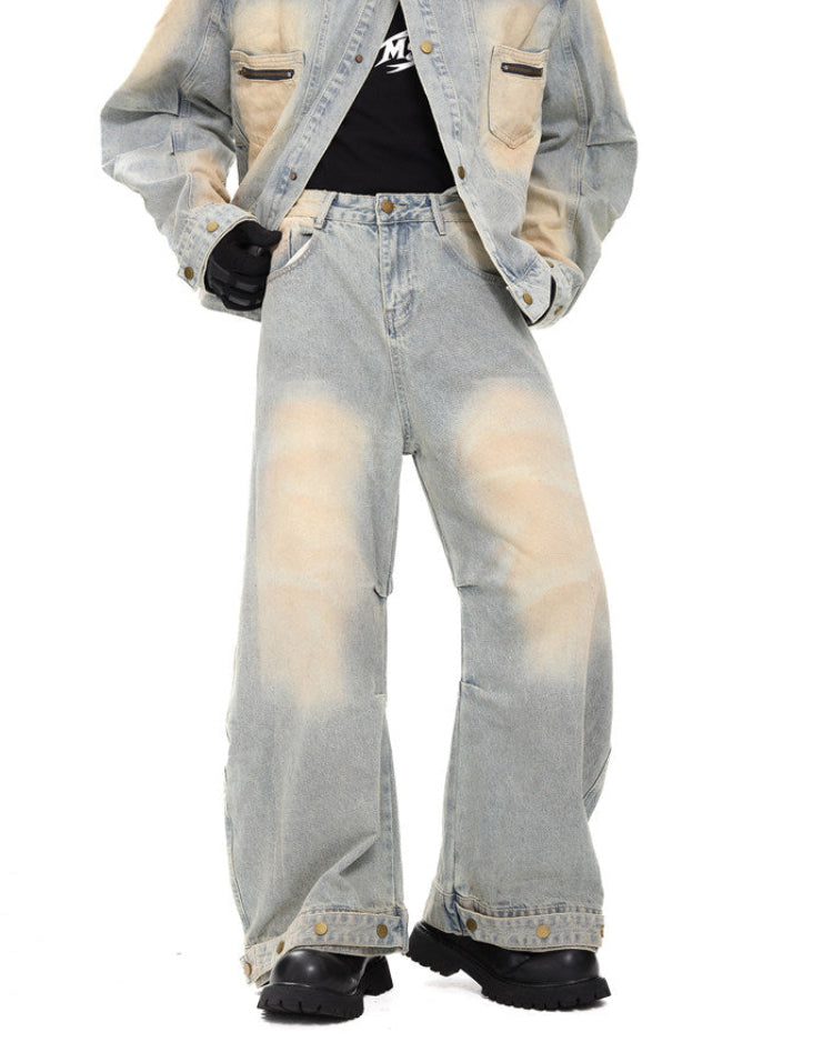 DECON VINTAGE WIDE JEANS