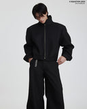 XEQUATION WOOL DECONSTRUCTED JACKET