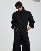 XEQUATION WOOL DECONSTRUCTED JACKET