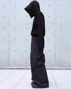 WIDE LEG CARGO PANTS