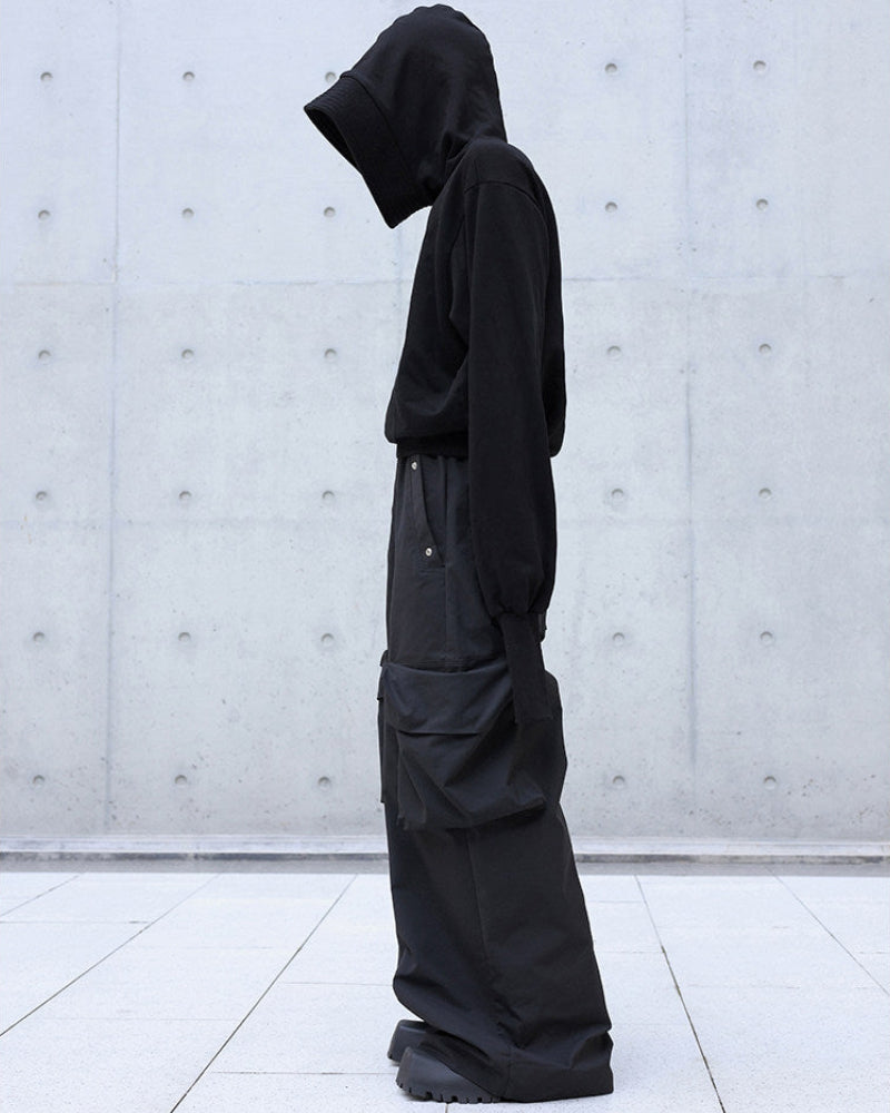 WIDE LEG CARGO PANTS