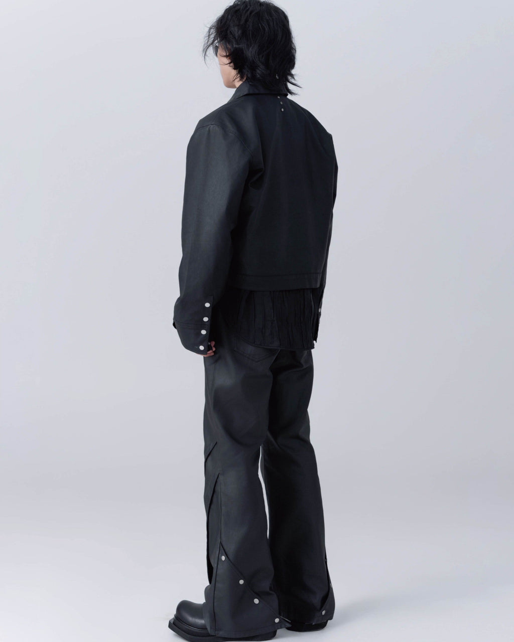 CHAQUETA BIKER ACOLCHADA DE CERA XEQUATION