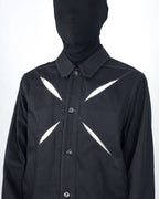 CUTOUT WORKWEAR DENIM JACKET