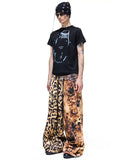CANINE PRINT CROPPED T-SHIRT