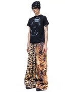 CANINE PRINT CROPPED T-SHIRT