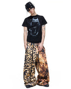 CANINE PRINT CROPPED T-SHIRT
