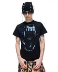 CANINE PRINT CROPPED T-SHIRT