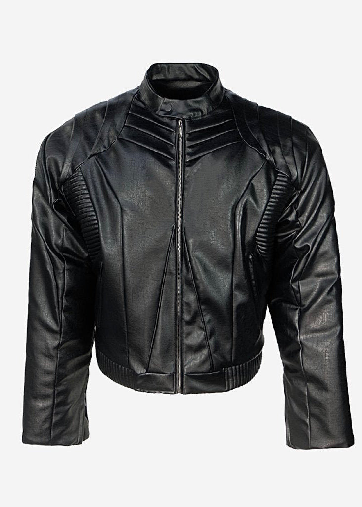 25AW SSIN7 KNIGHT SCALE BIKER JACKET