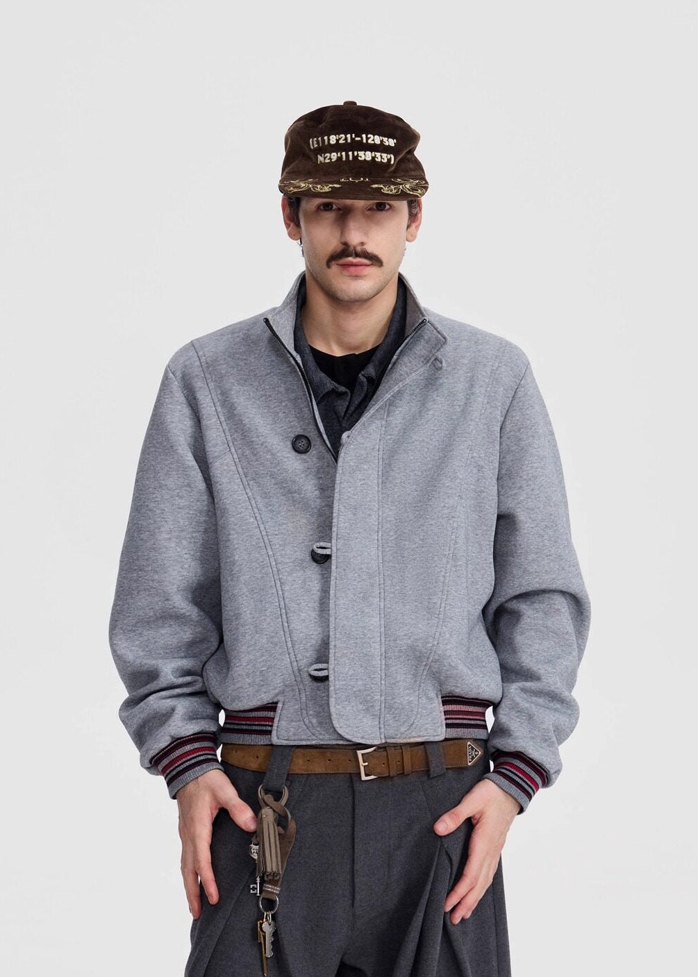 SCRIPT-X DECONSTRUCT BOMBER JACKET