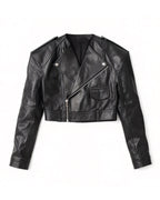 BIKER PADDED SHOULDER JACKET