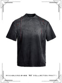 Camiseta de verano desgastada y raspada 25SS SSIN7