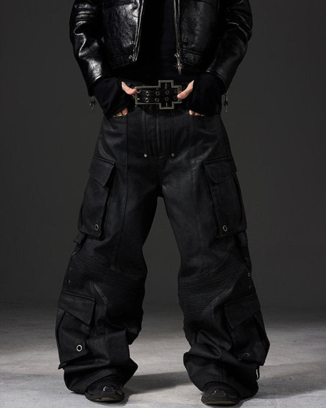 PANTALÓN DE CUERO PARA MOTOCICLISTA SSIN7 KNIGHT