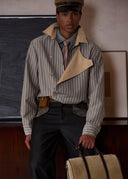 CHAQUETA RETRO OPENFLY A RAYAS
