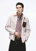 CAMISA BORDADA A RAYAS OPENFLY
