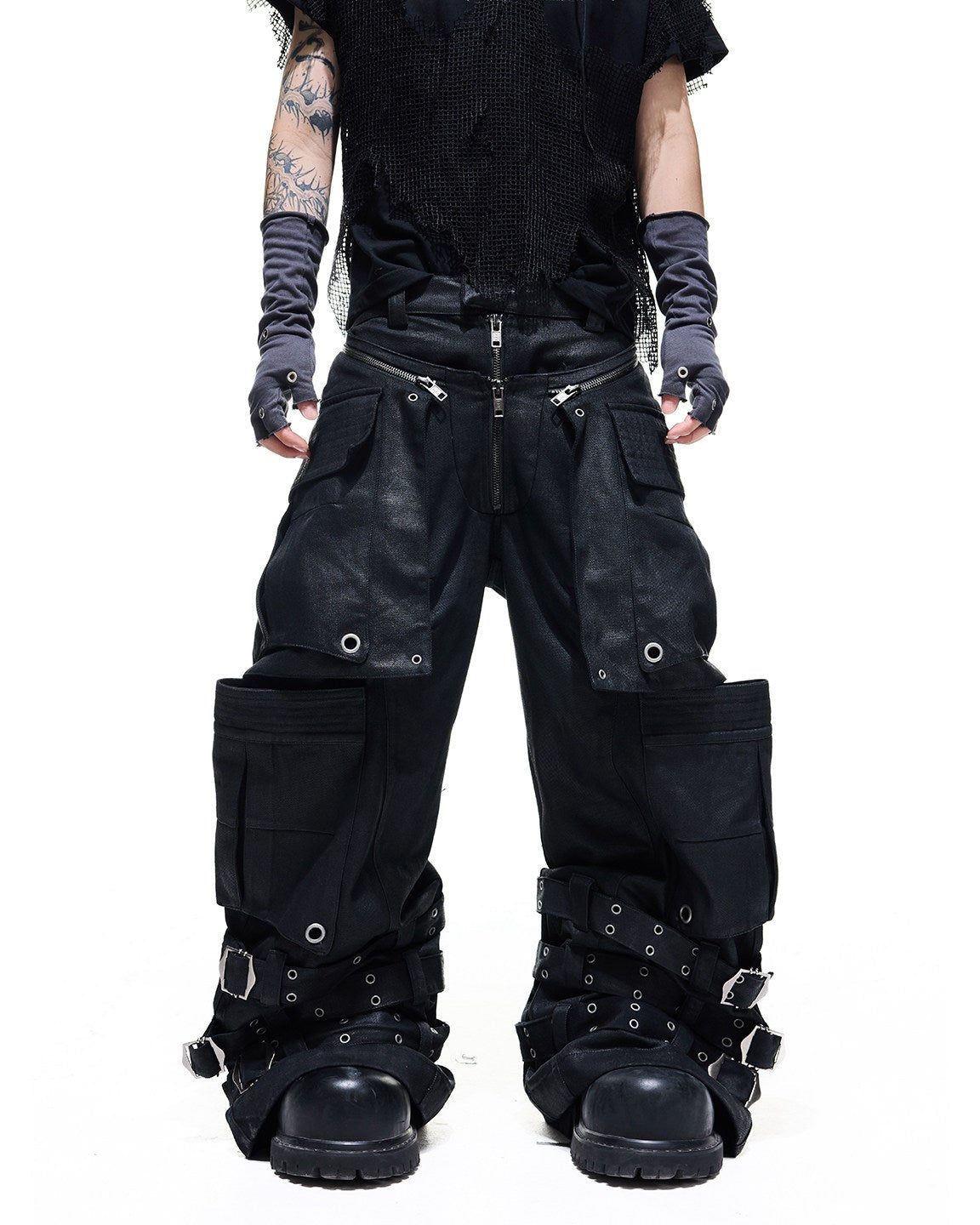 PANTALÓN DE CUERO PARA MOTOCICLISTA SSIN7 KNIGHT