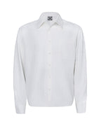 XEQUATION BLACK WHITE TEXTURED SHIRT
