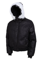 XCULTURE CROP FLEECE COAT