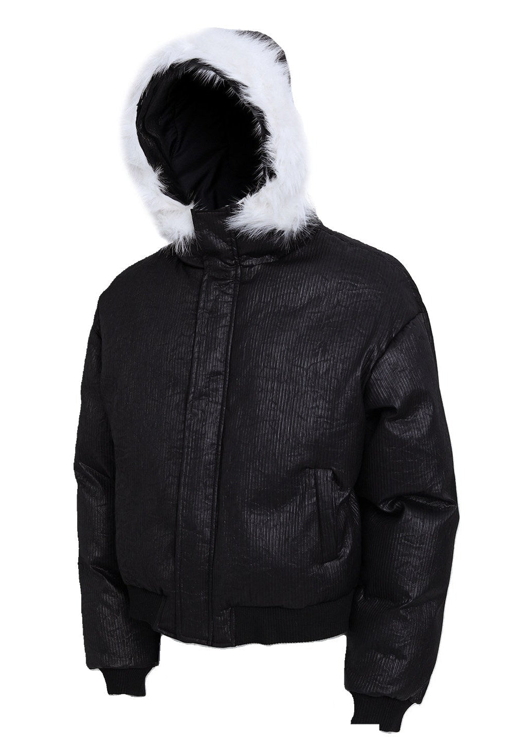 MANSON CROP FLEECE COAT