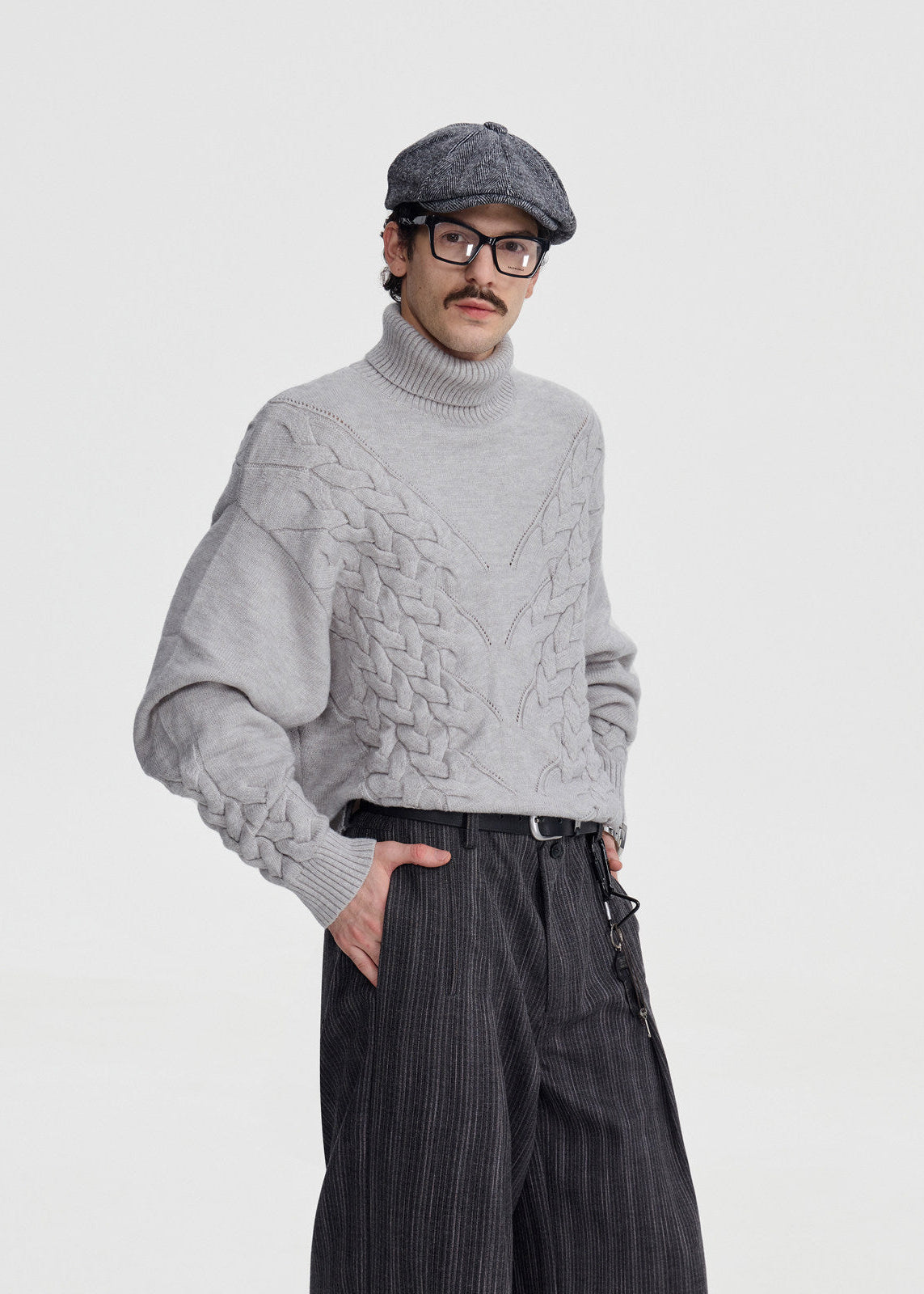 SCRIPT-X RETRO TURTLENECK