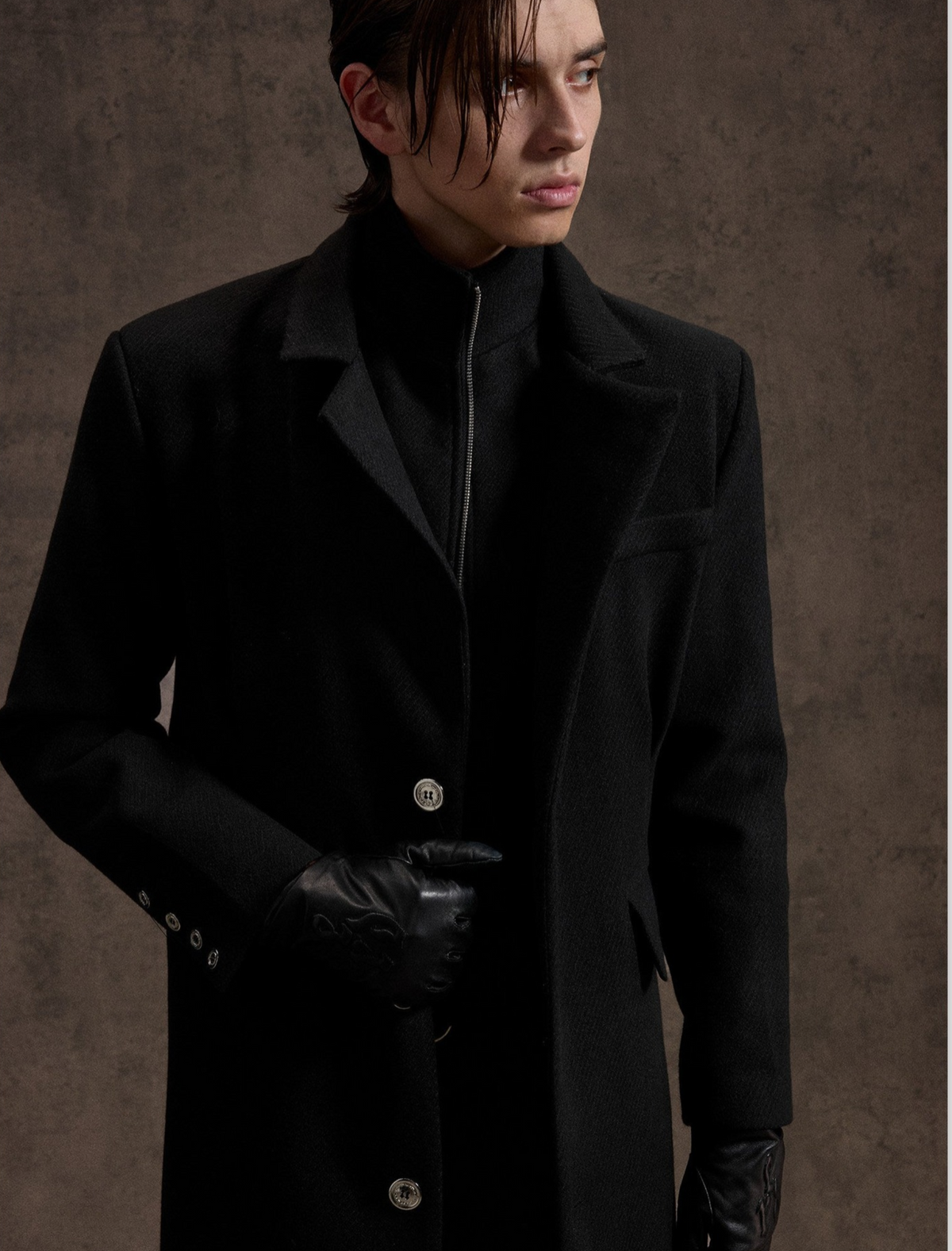 HALCYON LAYERED LONG COAT